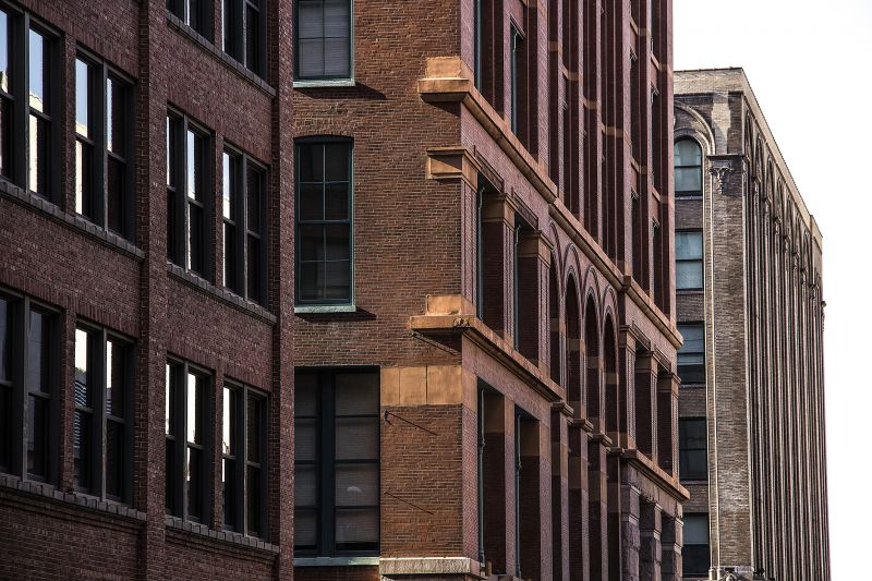 Detailed Brickwork on Commercial Buildings